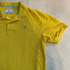 (3/$15‼️) Men’s Southern Tide Yellow Polo